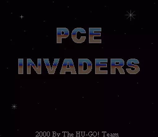 jeu PCE Invaders V1.0 by Zeograd